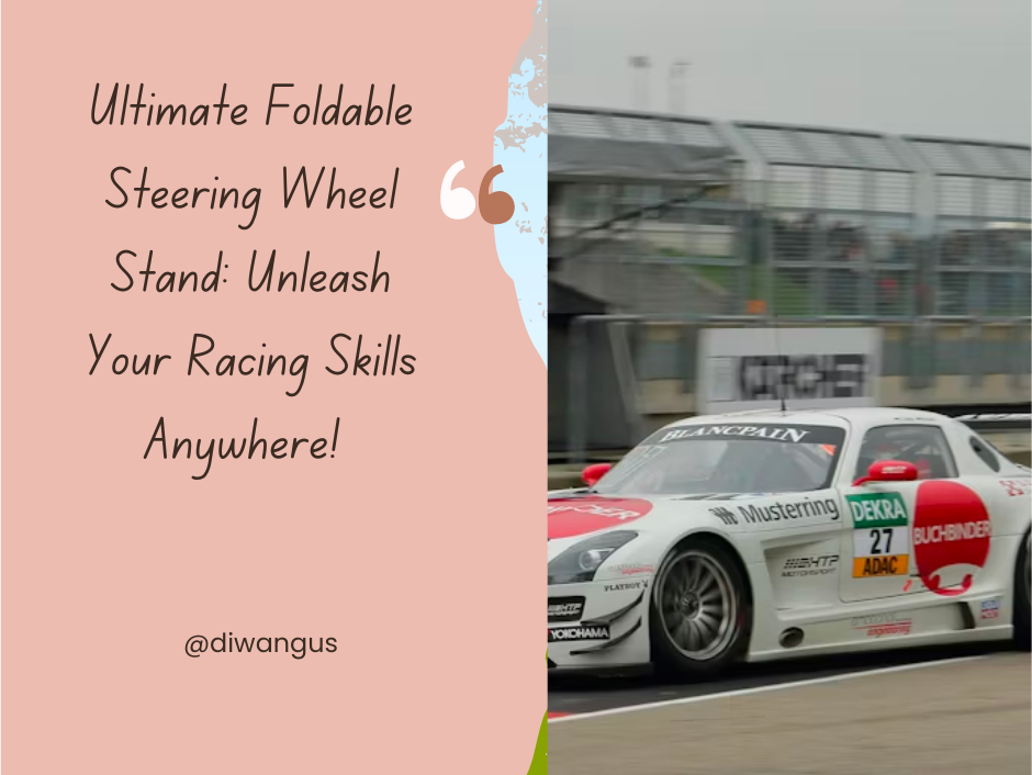 Load video: Diwangus Foldable Steering Wheel Stand
