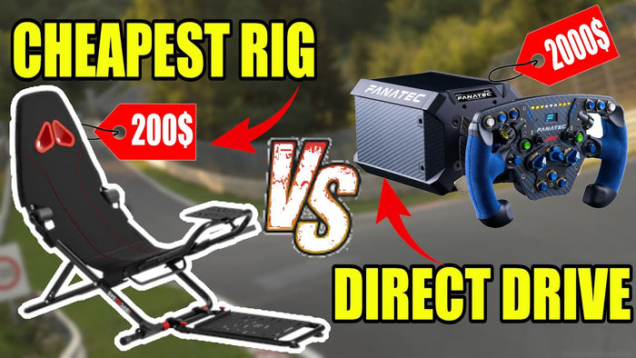 Racing Simulator l RacGTing | Racing Wheel Stand – Racgting Store